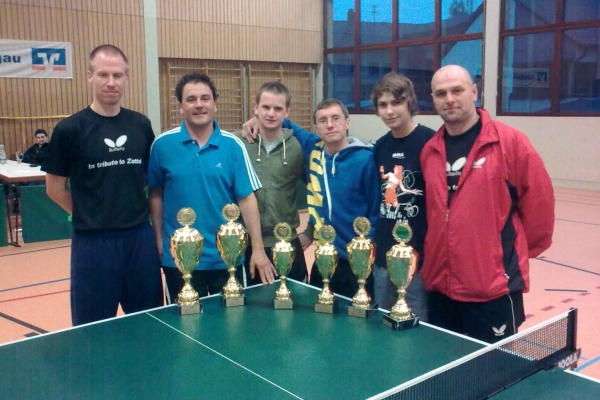 Nachtturnier 2010: Rekordbeteiligung beim Tischtennis-Nachtturnier in Waldangelloch